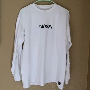 Vans NASA Longe Sleeve Shirt - White